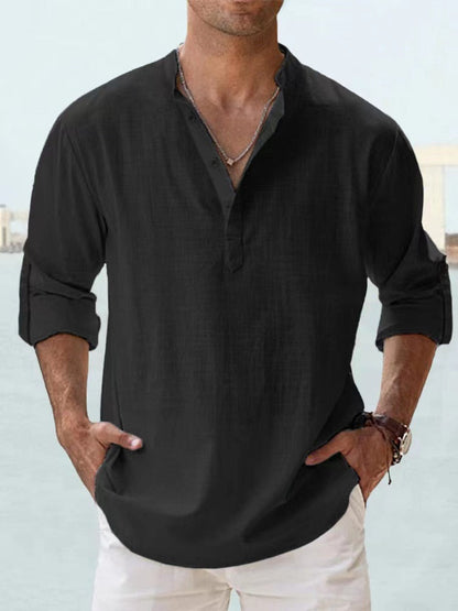 Adam™ | Breathable Linen Shirt