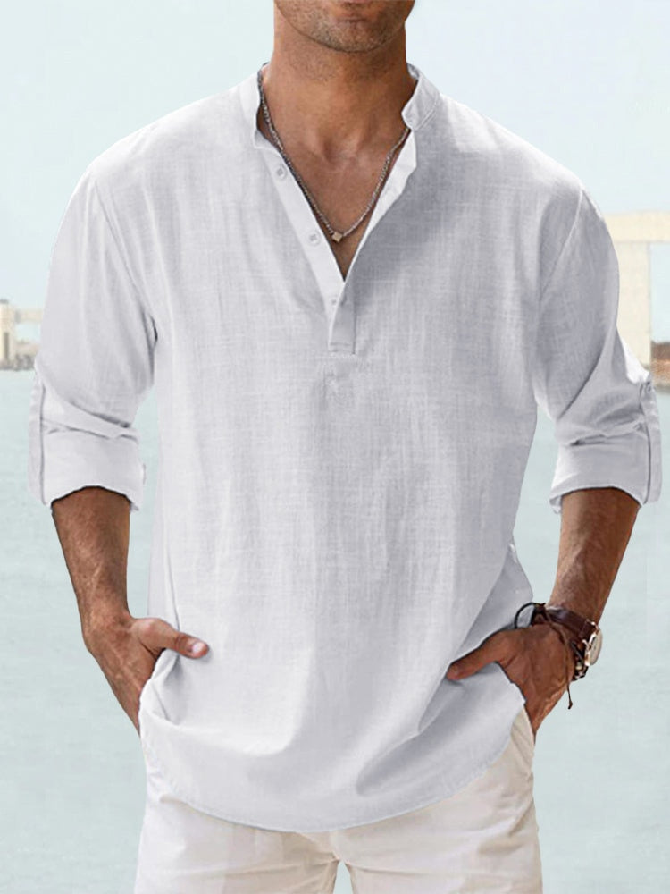 Adam™ | Breathable Linen Shirt