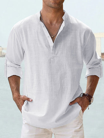 Adam™ | Breathable Linen Shirt