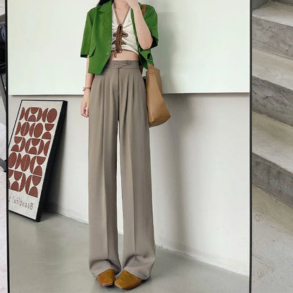 Pauline – Wide-Leg Linen Trousers