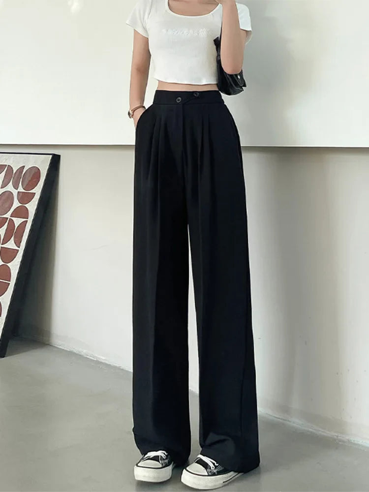 Pauline – Wide-Leg Linen Trousers