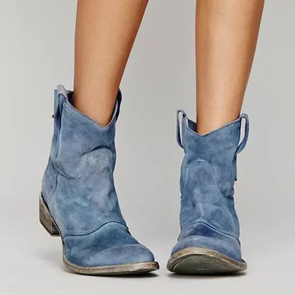 PALOMA VINTAGE WESTERN ANKLE BOOTS