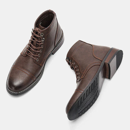Wade™ Casual Leather Boots — Flexible Sole & Soft Lining for All-Day Wear