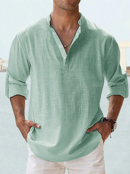 Adam™ | Breathable Linen Shirt