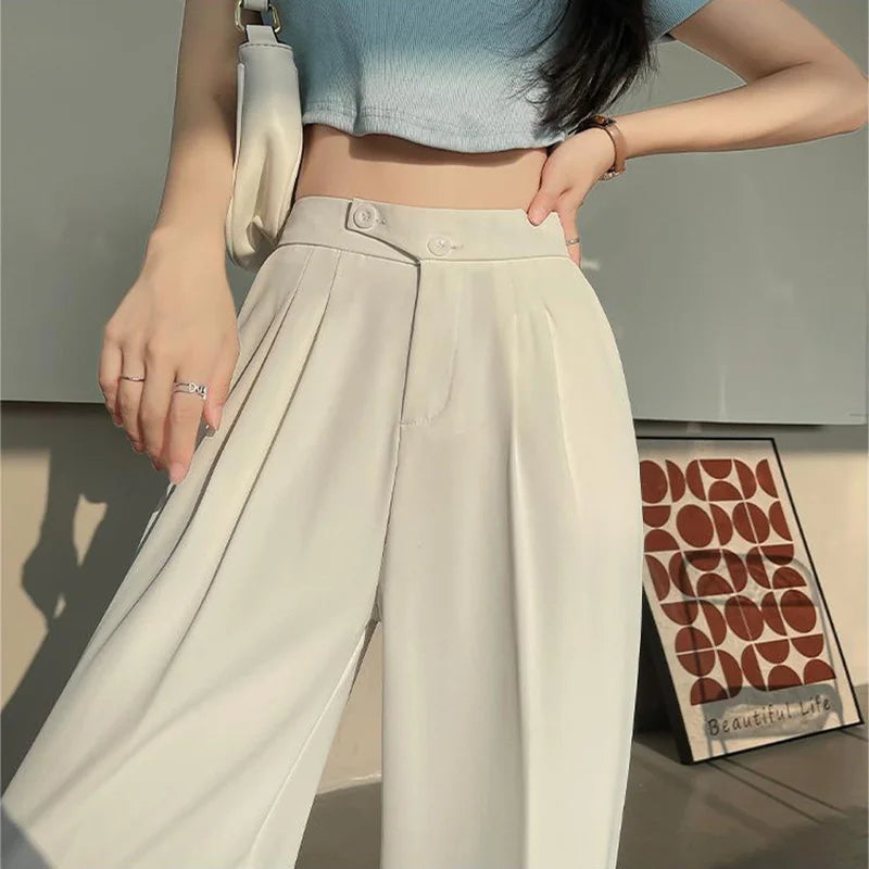 Pauline – Wide-Leg Linen Trousers