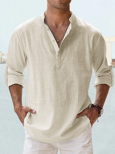 Adam™ | Breathable Linen Shirt