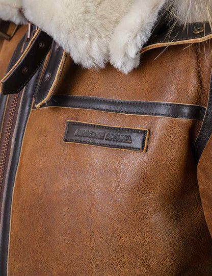 Aron™ | Bomber Jacket with Fur Hood