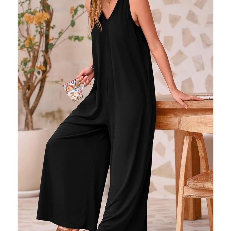 Galadriel – Sleeveless Wide-Leg Summer Jumpsuit
