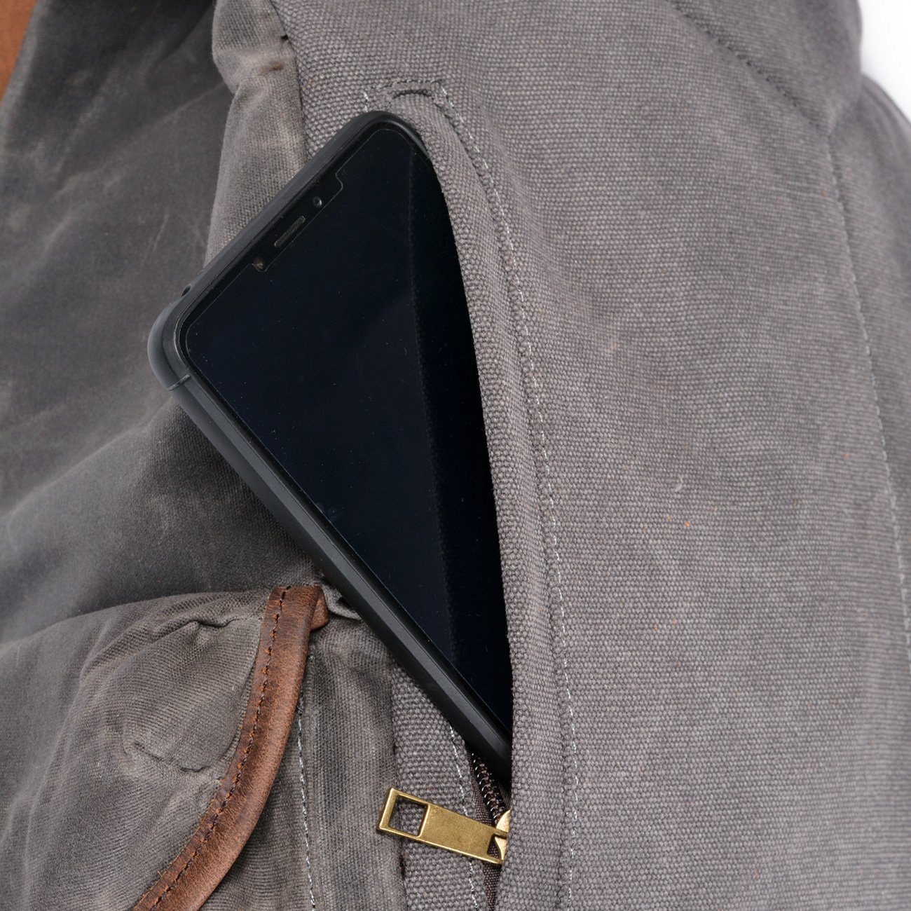 Leinenleder-Rucksack | SALZBURG