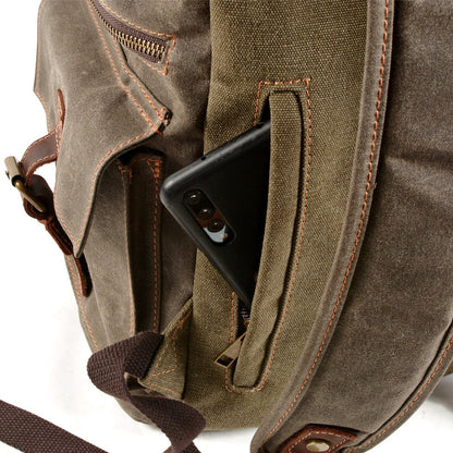 Canvas Zugband-Rucksack | MONTREUX