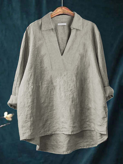 Maria Linen Blouse
