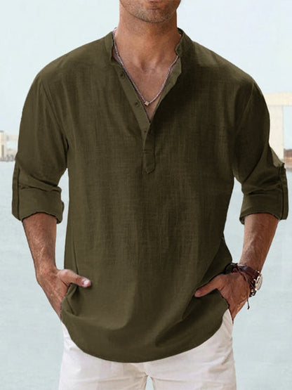 Adam™ | Breathable Linen Shirt