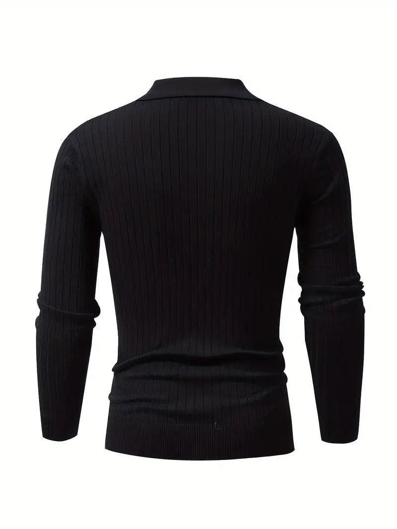 SOGNO: Muscle-Fit Knit Sweater