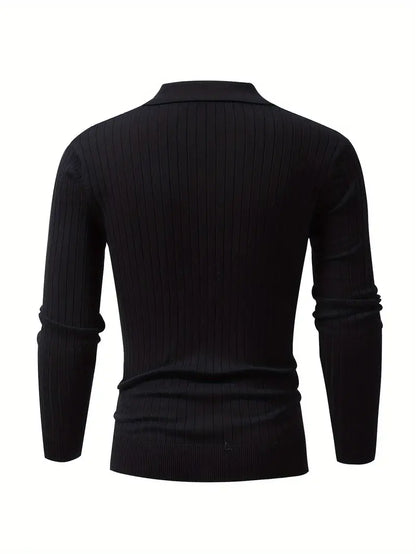 SOGNO: Muscle-Fit Knit Sweater
