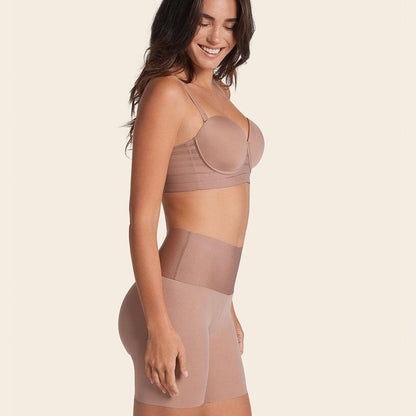 Leonisa™ Seamless Shapewear Shorts – Tummy Control & Butt-Lift with No Roll-Down