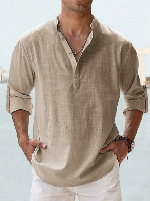 Adam™ | Breathable Linen Shirt
