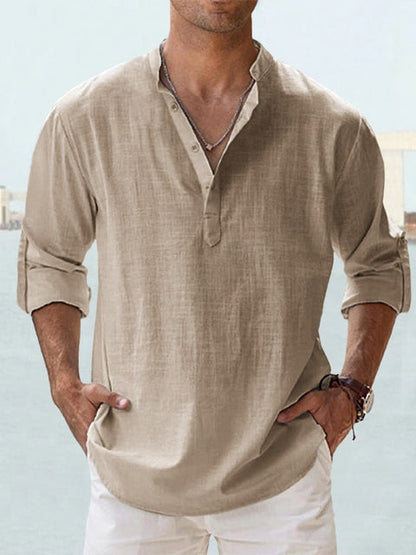 Adam™ | Breathable Linen Shirt