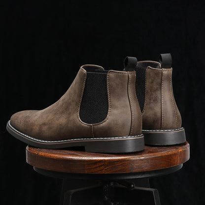 Lawson™ Oxford-Style Leather Boots — Smart Look, Everyday Comfort
