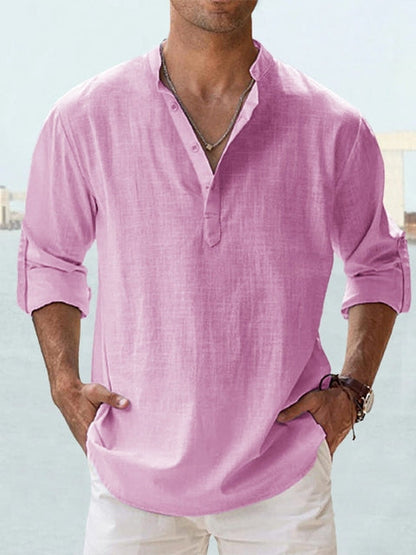 Adam™ | Breathable Linen Shirt